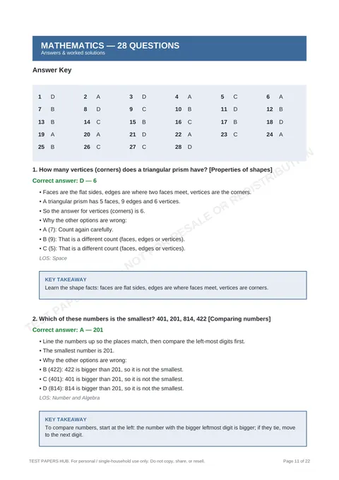 Solutions preview