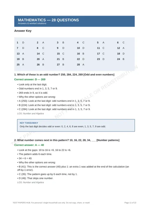 Solutions preview