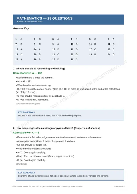 Solutions preview