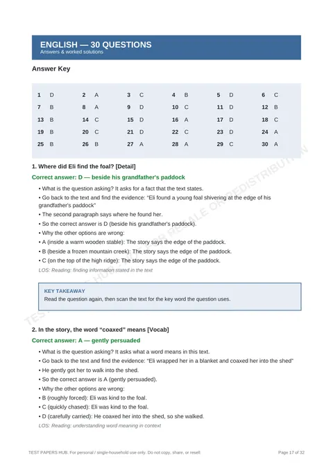 Solutions preview
