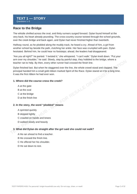 Questions preview