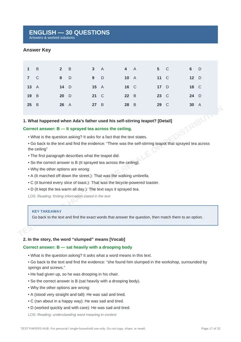 Solutions preview