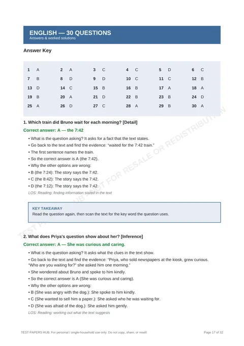 Solutions preview