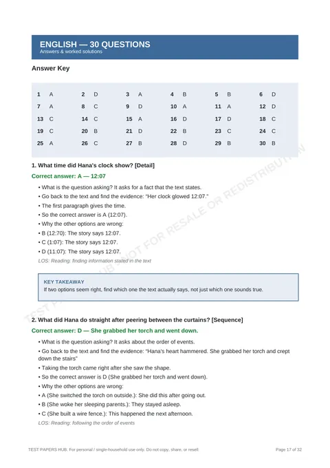 Solutions preview