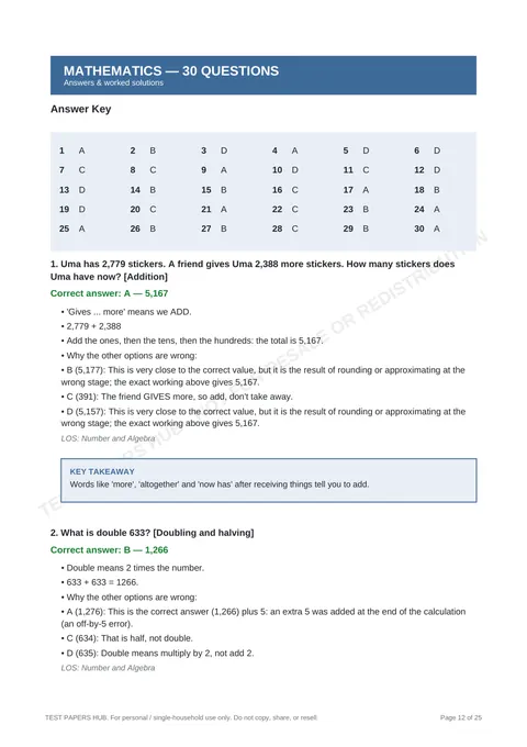 Solutions preview