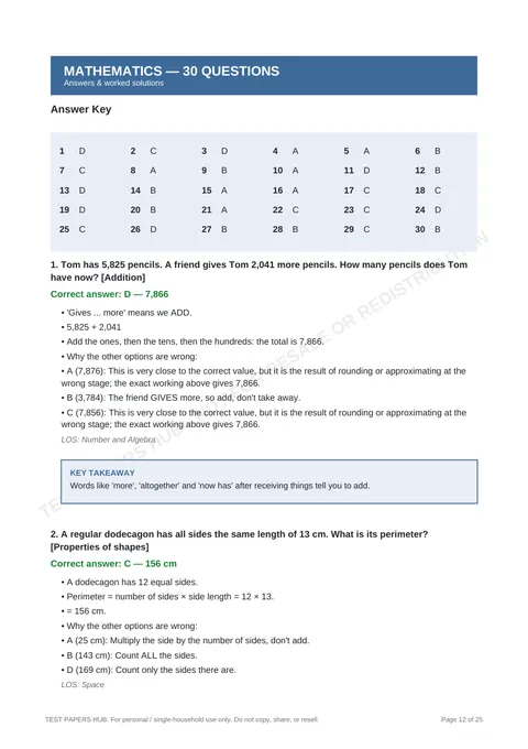 Solutions preview