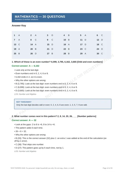 Solutions preview
