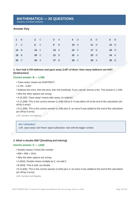 Solutions preview