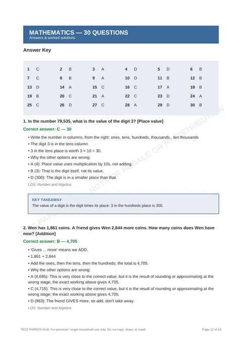 Solutions preview