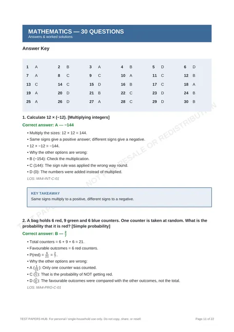 Solutions preview