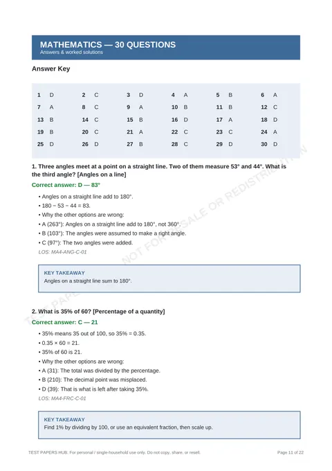 Solutions preview