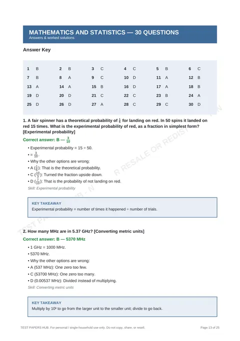 Solutions preview