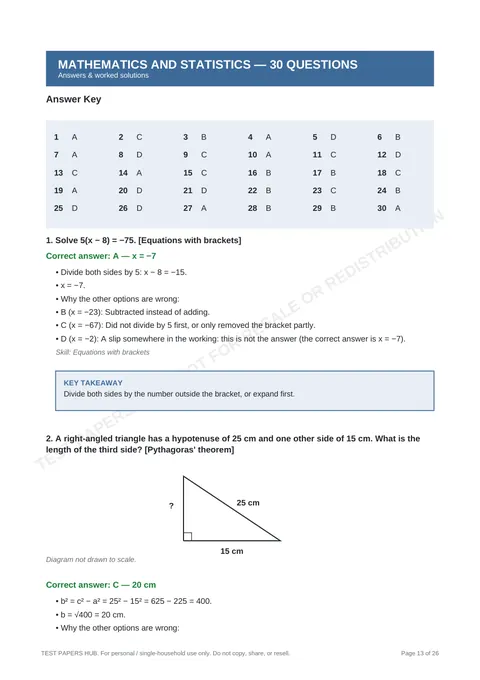 Solutions preview