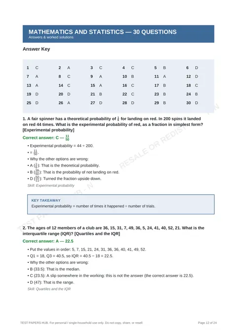 Solutions preview