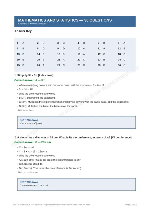 Solutions preview