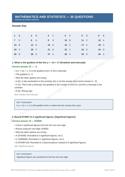 Solutions preview