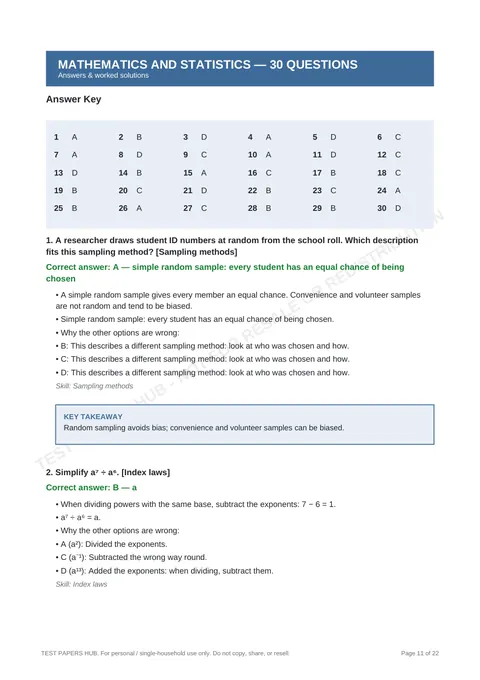 Solutions preview