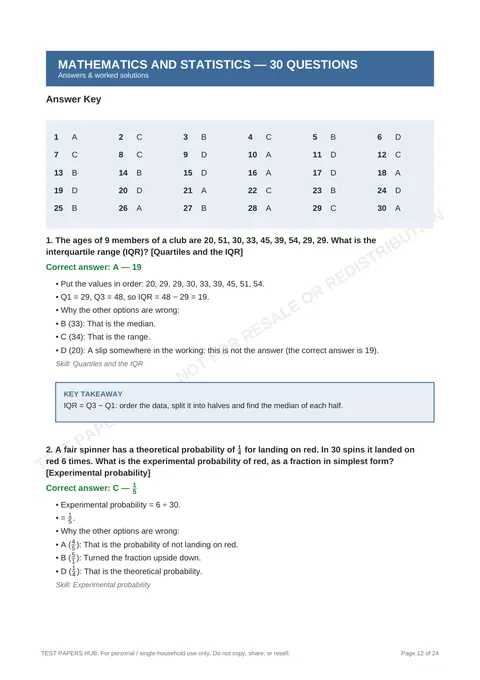Solutions preview
