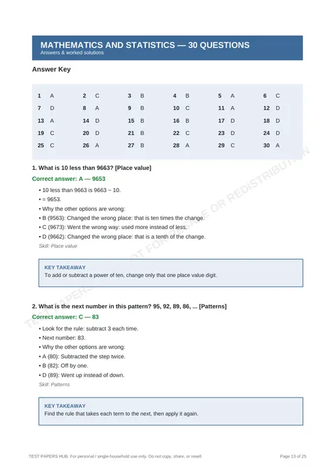 Solutions preview