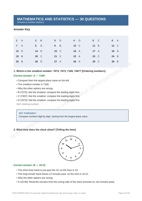 Solutions preview