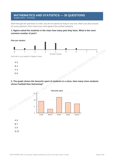 Questions preview