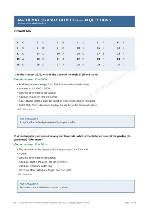 Solutions preview