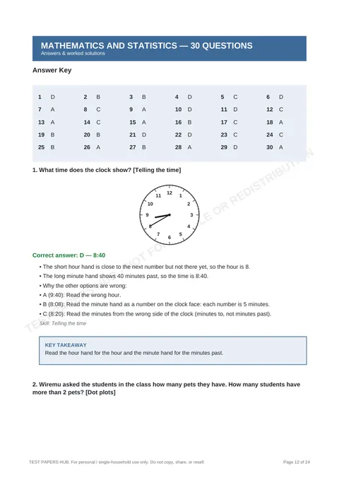 Solutions preview