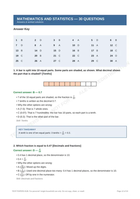 Solutions preview