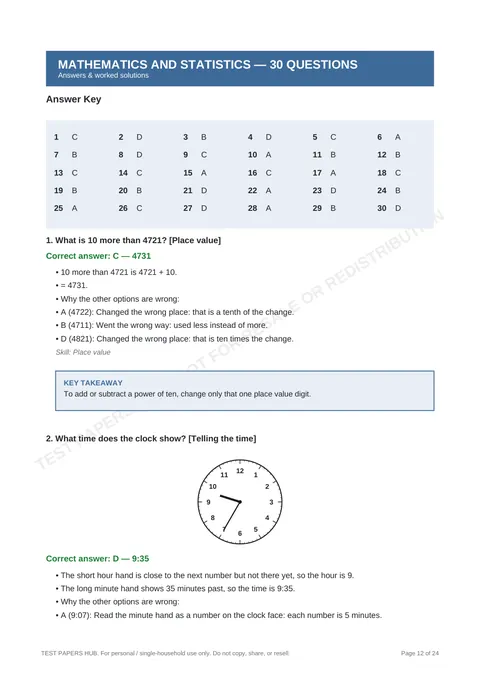 Solutions preview