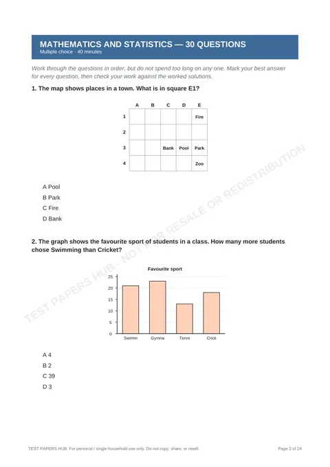 Questions preview