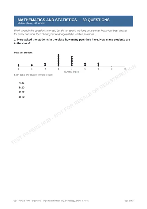 Questions preview