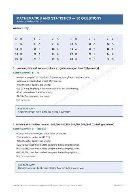 Solutions preview