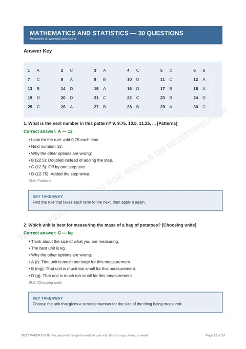 Solutions preview