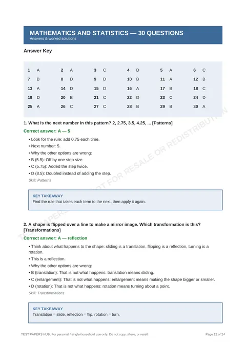 Solutions preview