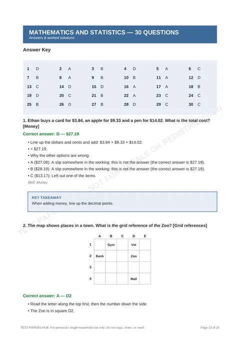 Solutions preview