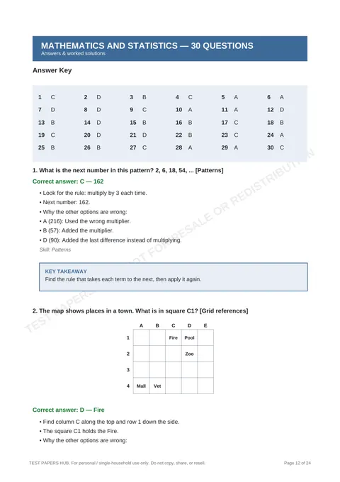 Solutions preview