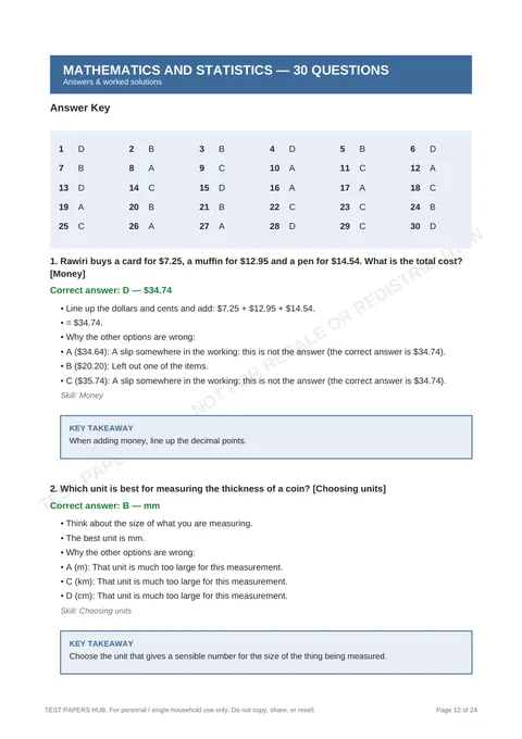 Solutions preview