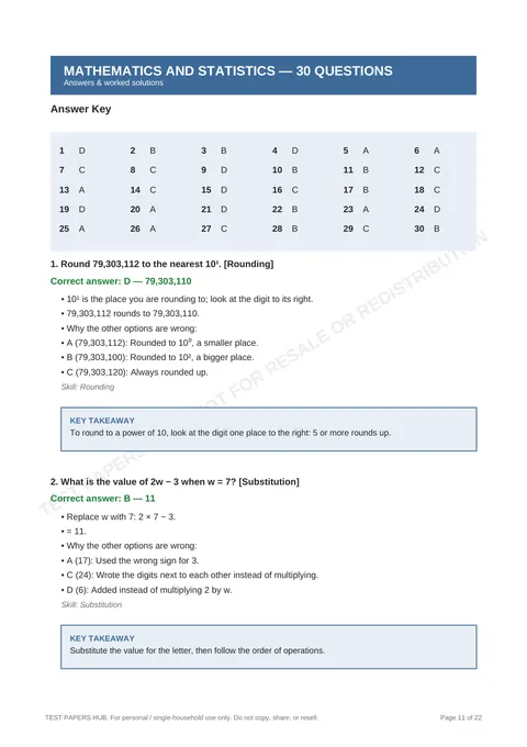 Solutions preview