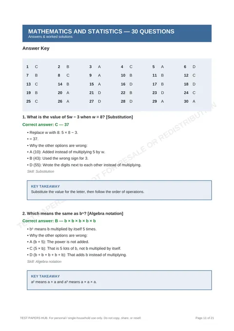 Solutions preview