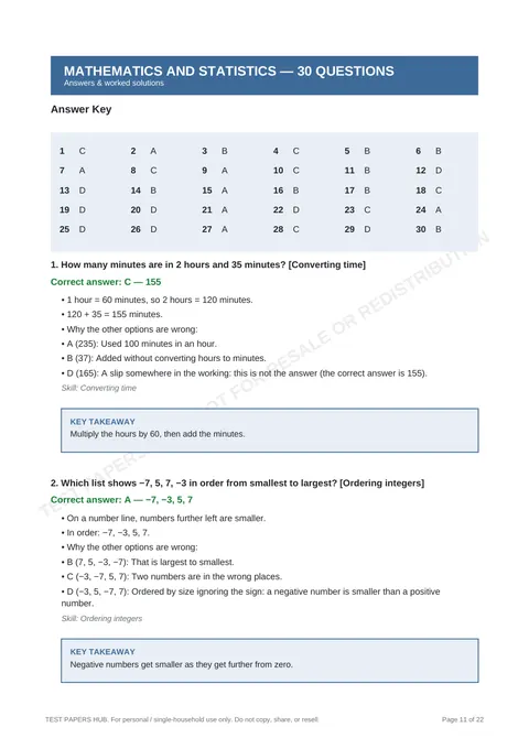 Solutions preview