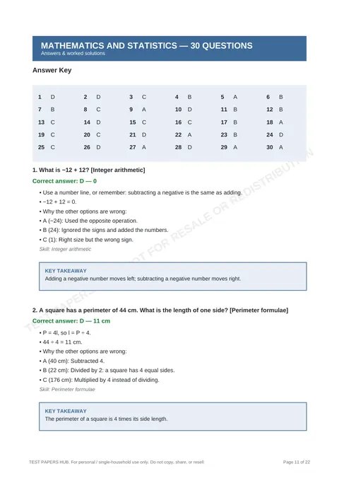 Solutions preview