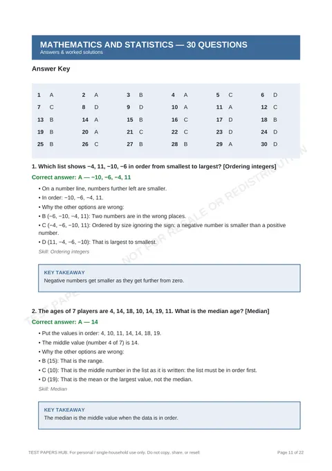 Solutions preview