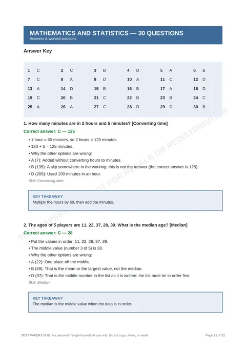 Solutions preview