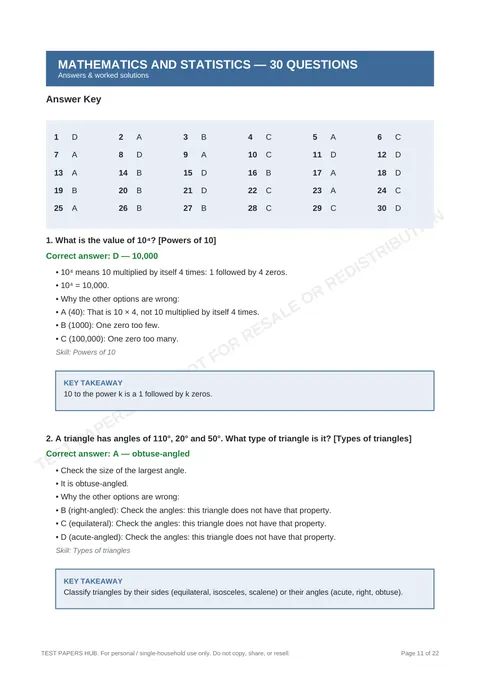 Solutions preview