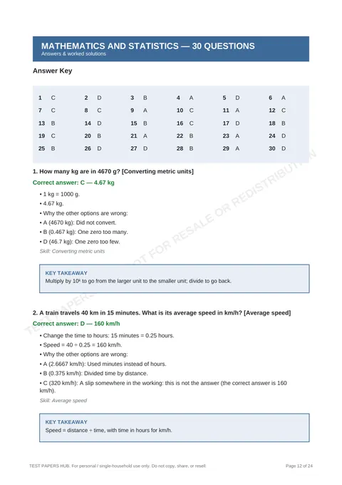 Solutions preview