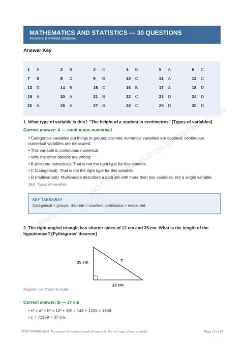 Solutions preview