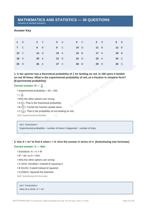 Solutions preview