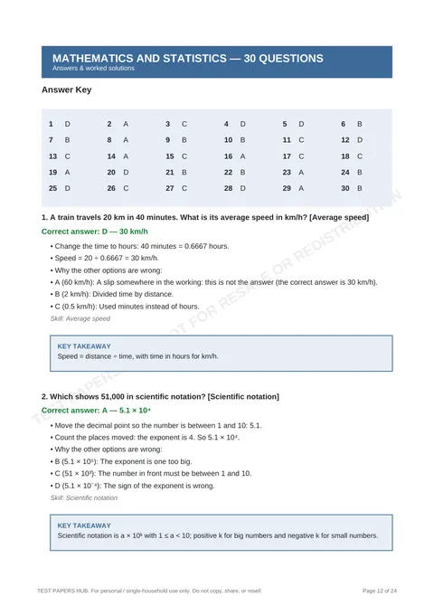 Solutions preview