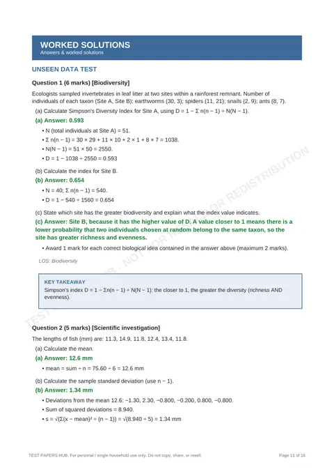Solutions preview