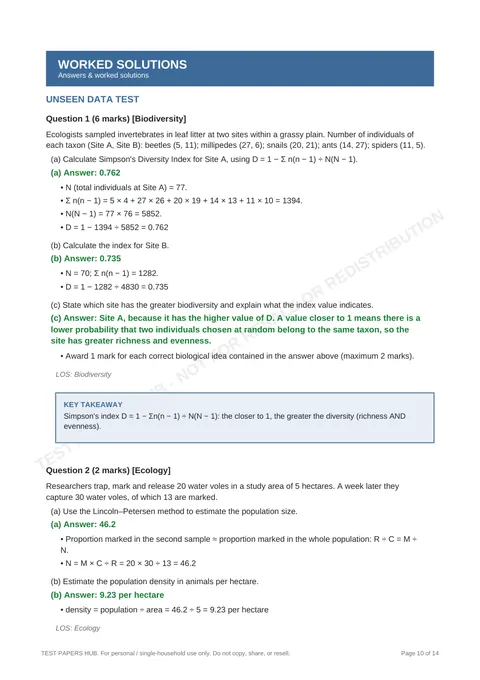 Solutions preview